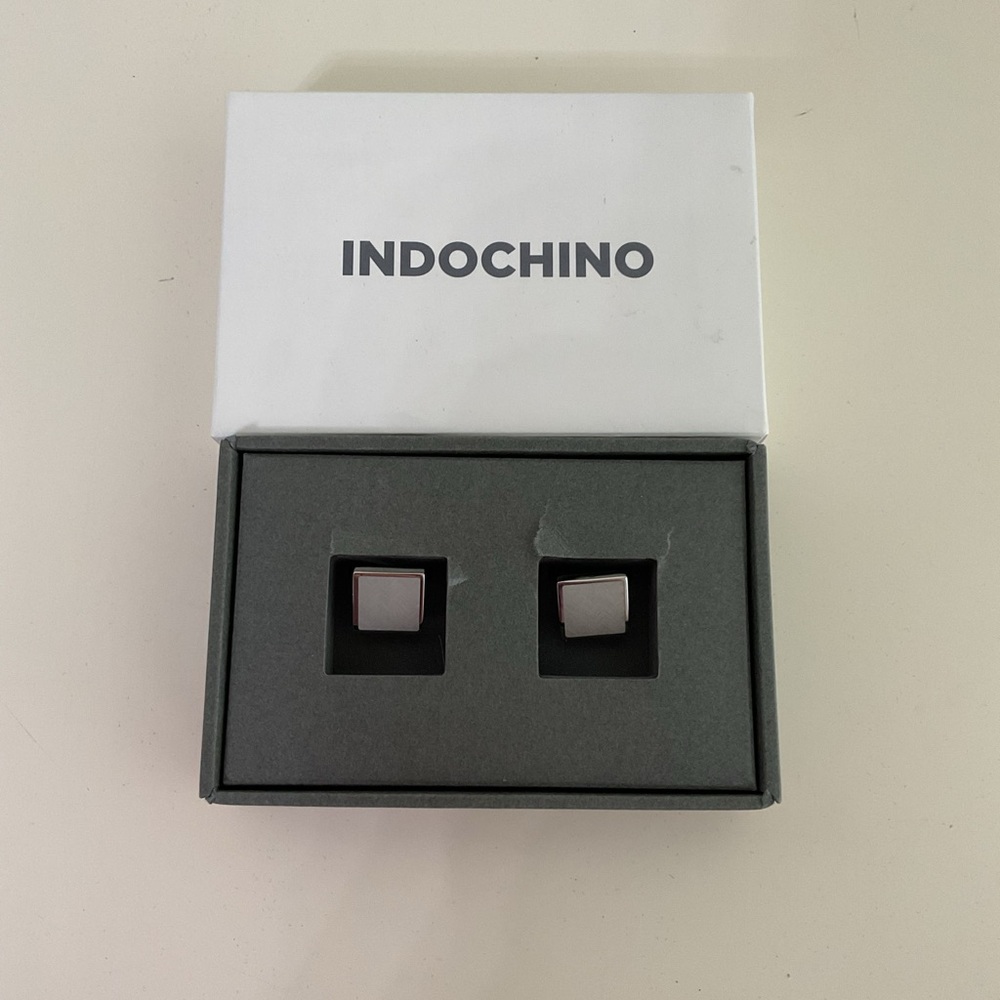 Indochino Silver Cufflinks